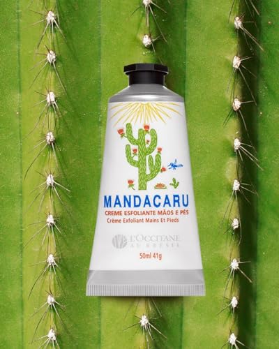 Creme Esfoliante Mãos e Pés Mandacaru L'Occitane au Brésil 50ml