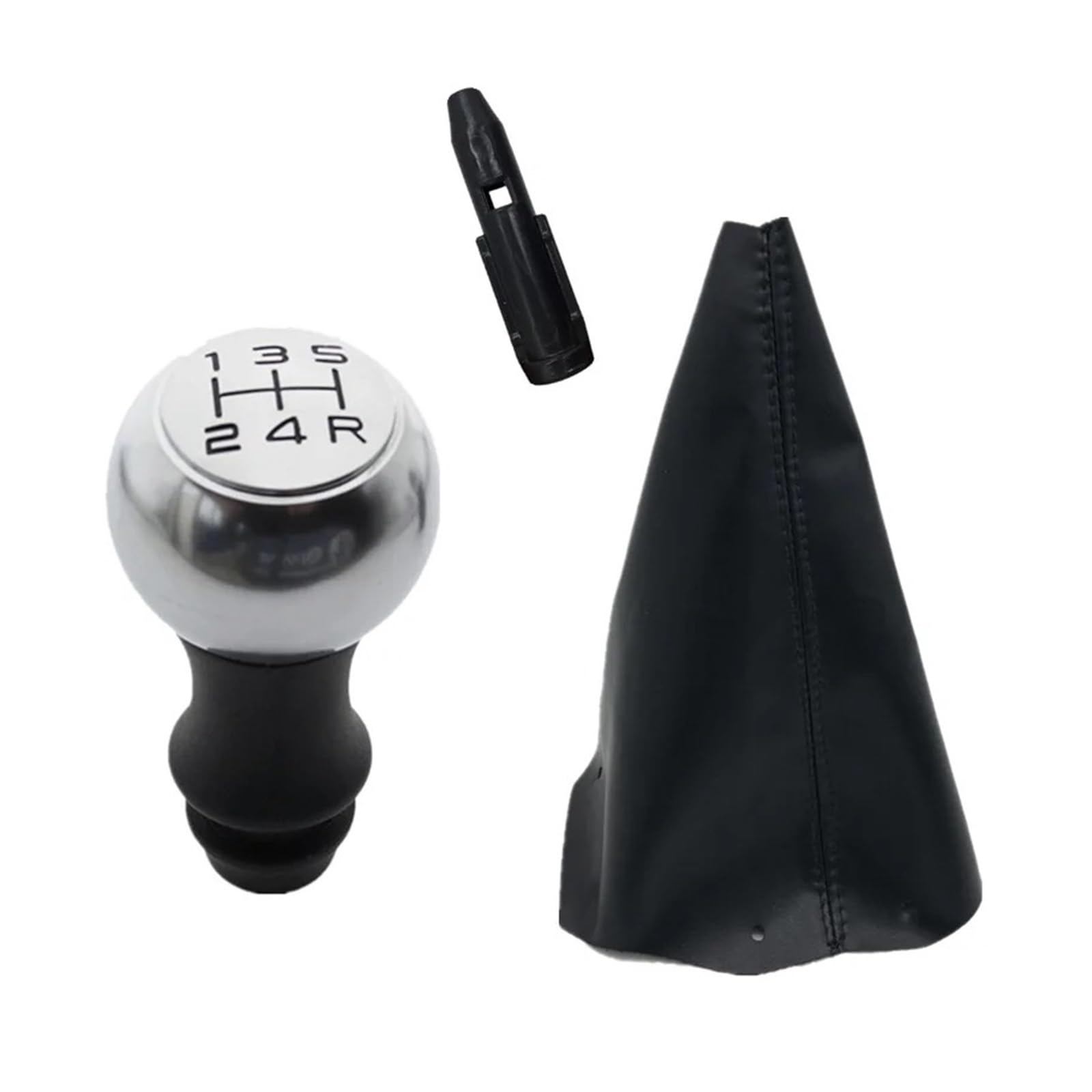 SAUANMNKTP Gearshift Knob for Triumph for Picasso for C4 Car Hand Speed Gear Shift Knob Shifter Leather Gaiter Boot(K0029)