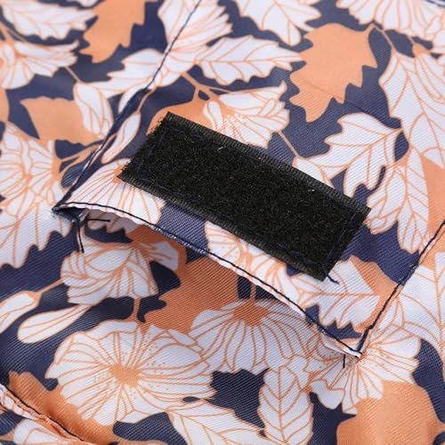 Image of Maharsh Women's Convenient and Waterproof Multifunction Portable Lazy Travel Cosmetic Storage Makeup Organizer Toiletry Bag with Drawstrings (Brown Leaf)