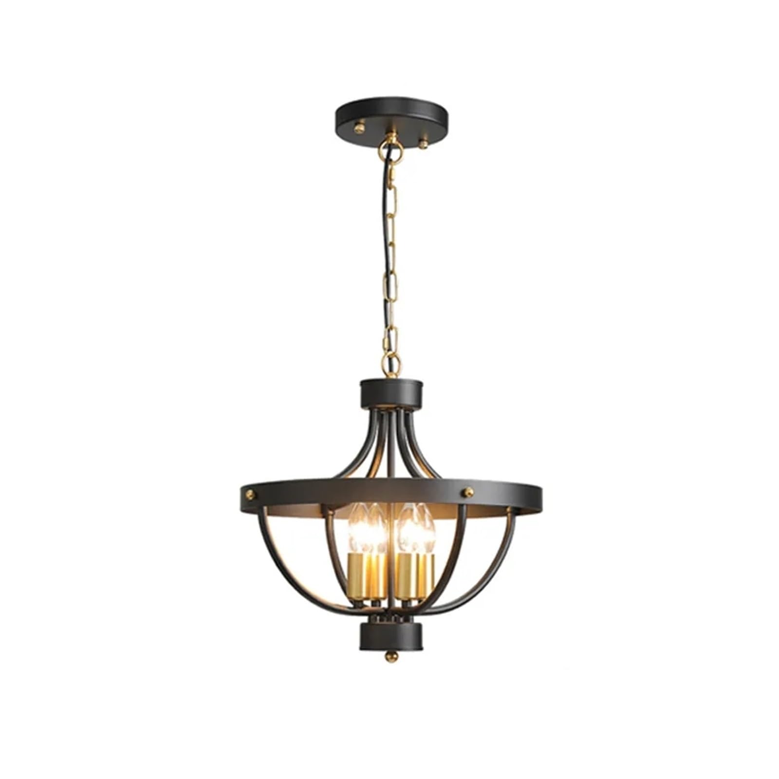 LYMSXAZOU Vintage dining room chandelier, American country farmhouse ceiling light for living room, bedroom, kitchen, bar and hallway,Wall Lamps