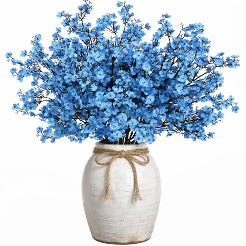 Image of Artificial Baby's Breath Flowers for Decoration (6, Blue)