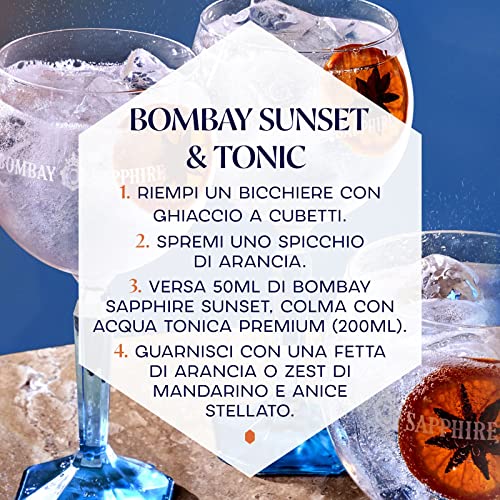Bombay Sapphire Sunset