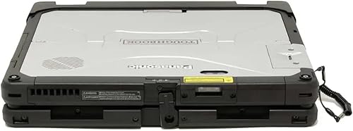 Vista 50 de Panasonic Toughbook 33, CF-33, Intel i5-7300U, 12" QHD Touch+Digitizer, 8GB RAM, 256GB SSD, cámara web, cámara trasera de 8MP, dGPS, 4G LTE, láser