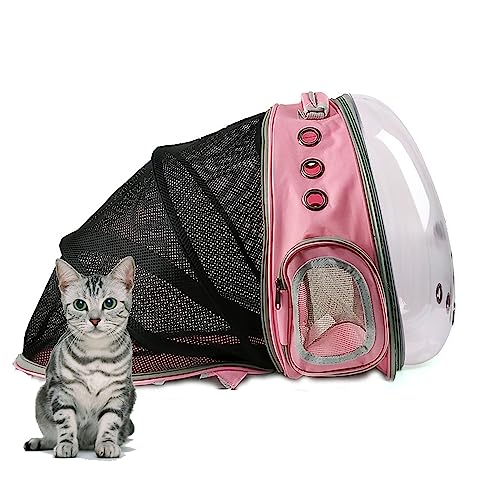 Cat Backpack Carrier Expandable Bubble Pet Travel