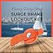 Bistras 2 Pk Surge Brake Lockout Key for UFP Surge Brake Boat Trailer - Magnetic with Heavy Duty Strap - Side Brake Lockout Bracket Compatible with - A-60, A-75, A-84