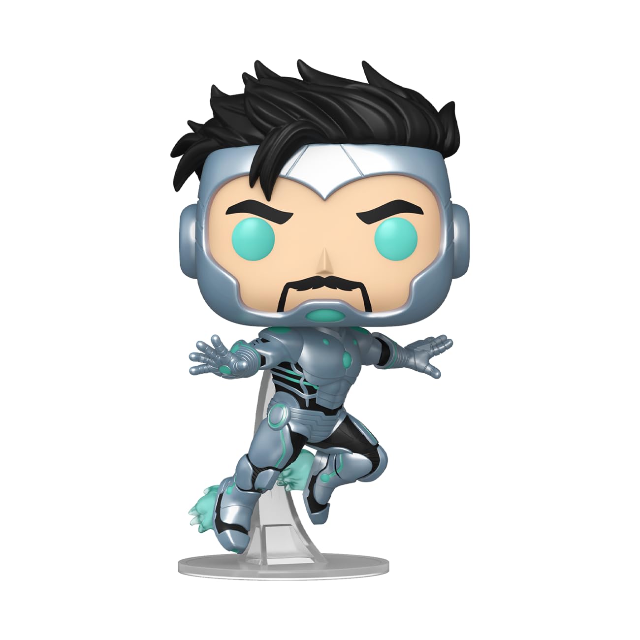 Superior Iron Man Funko Pop 1568 con protector rígido transparente 1