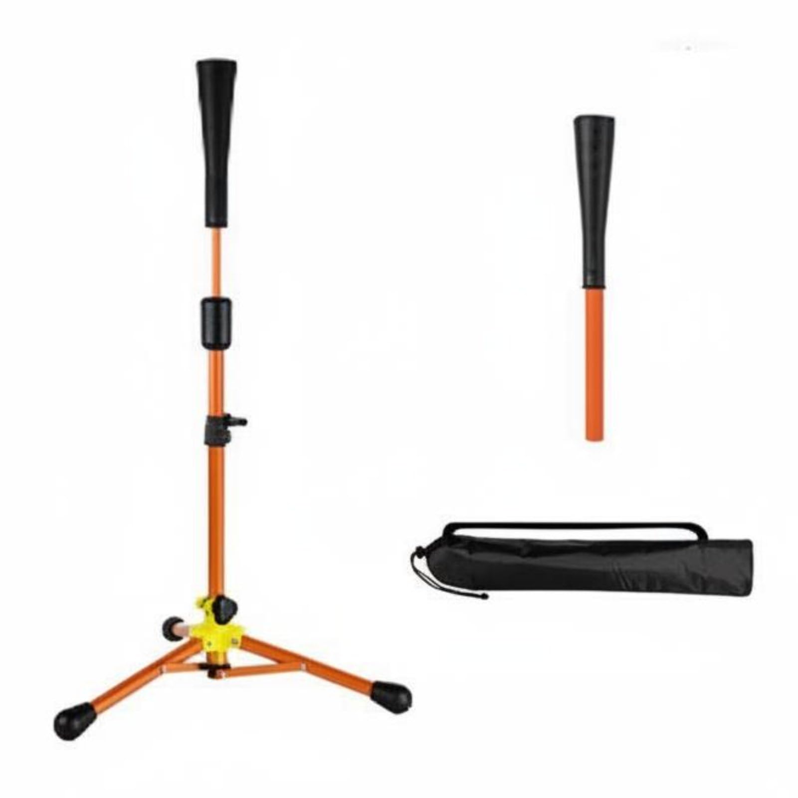 predolo tee Bateo Béisbol Entrenador Bateo en T Portátil para Entrenamiento, Exterior