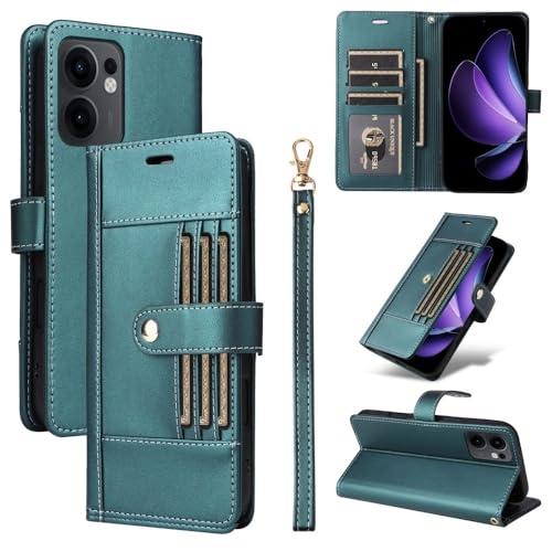 Housse antichoc Oppo Realme Narzo N65 5G verte avec fentes cartes