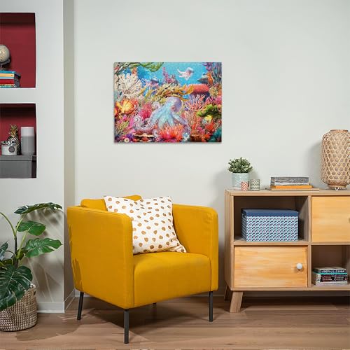 Ravensburger Puzzle de 500 piezas formato grande de vida en arrecife para adultos miniatura 6