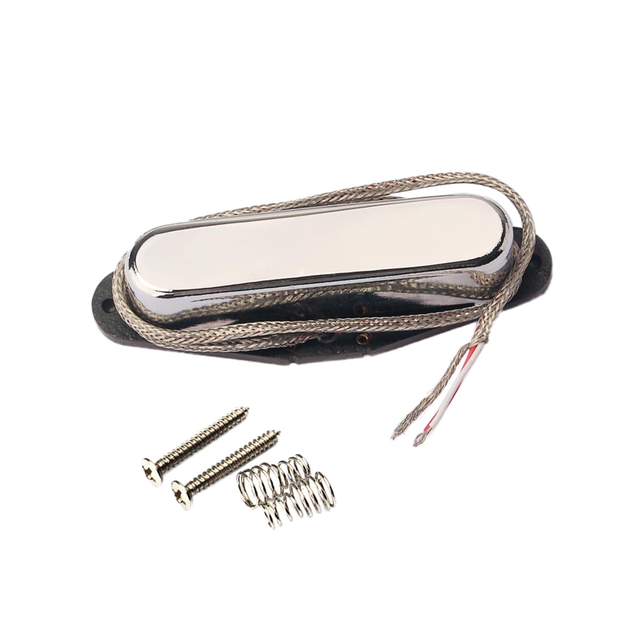 Pickup per Chitarra Elettrica Vintage Gma01 Set 5 Nero | 5 Magneti, Bobina in Fibra, Base in Rame, Sostituzione per Bassi e Strumenti Elettrici