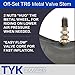 (2-Pack) TYK Industries ATV Inner Tube 25x8-12, Replacement UTV Tube for 25x9-12, 25x10-12 ATV UTV Tire Inner Tubes with TR6 Metal Valve Stems