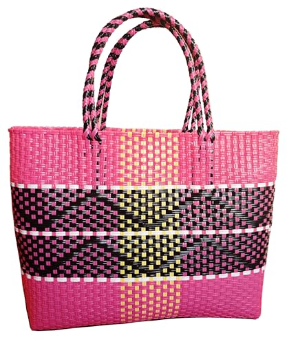 Bolso Tote tejido a mano para mujer miniatura 1