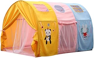 XJRS Letto a Castello Fort con Finestra, Facile da Montare, Tende Letto for Ragazzi e Ragazze, Opere sul Letto o sul Pavimento (Taglia : 140cmx100cmx95cm)