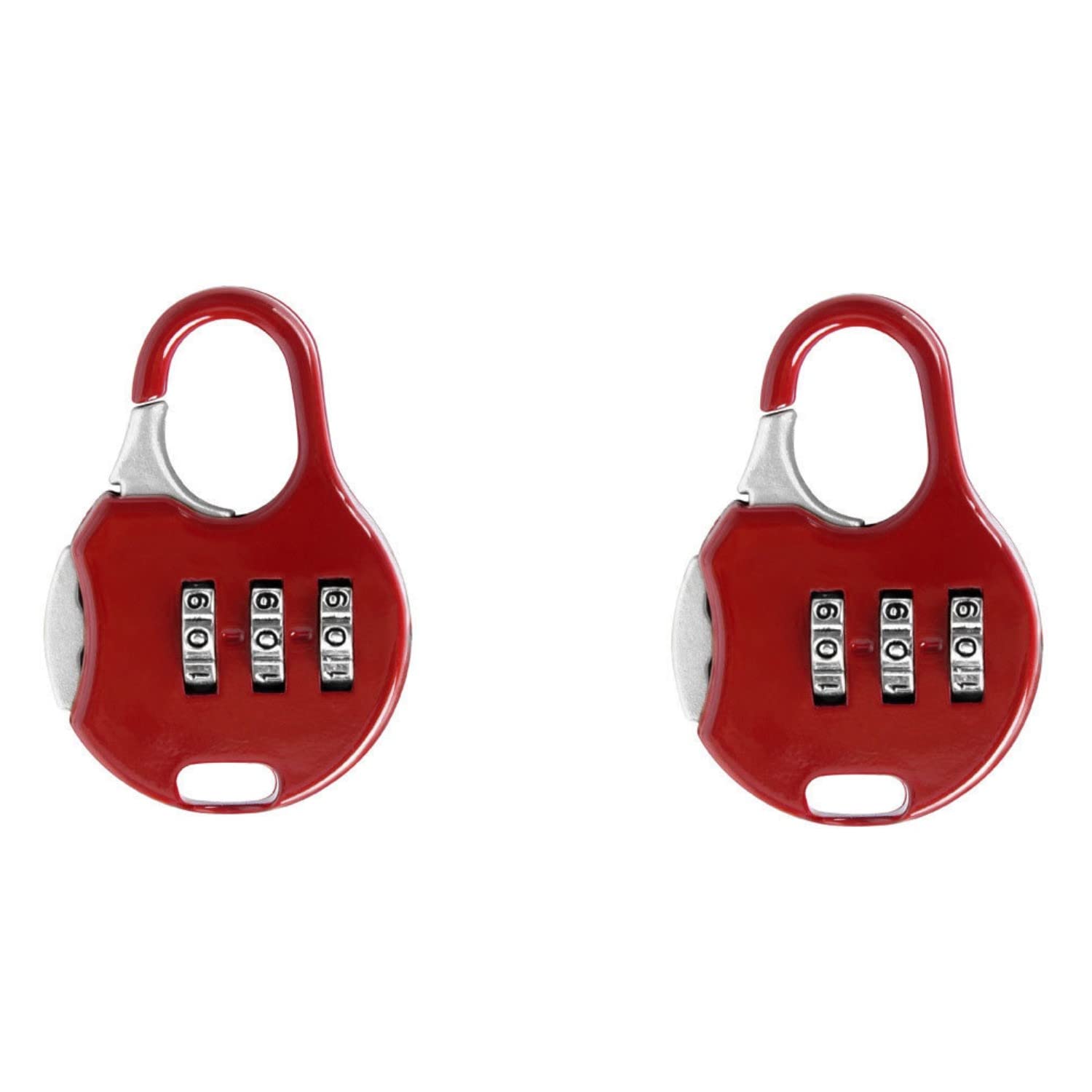 SYGA 3 Digit Combination Padlock Black Number Luggage Travel Code Lock - Pink — Amazon image 6