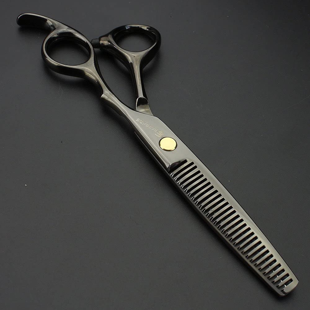 Juego de tijeras de peluquería de 6 pulgadas para corte de pelo profesional, kit de peluquería japonés de acero inoxidable para peluquería