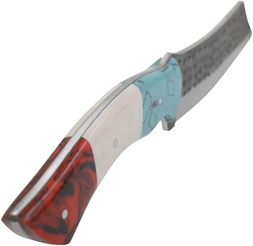 Miniatura 6 de Chopper Clever Machete Cuchillo de hoja de fijación de espiga completa, 14 pulgadas, en total, 1075 de acero al carbono forjado a mano (Multi)
