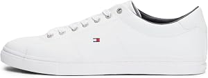 Tommy Hilfiger Men’s Cupsole Trainers Essential Leather Shoes