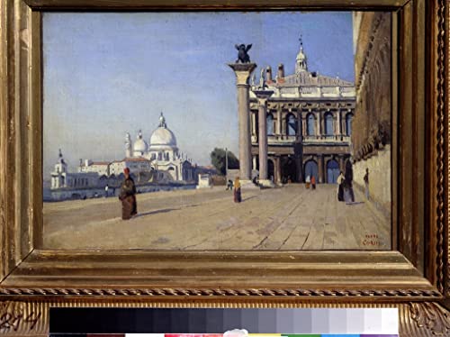 Toile Jean Baptiste Camille Corot 50 x 70 cm impression premium