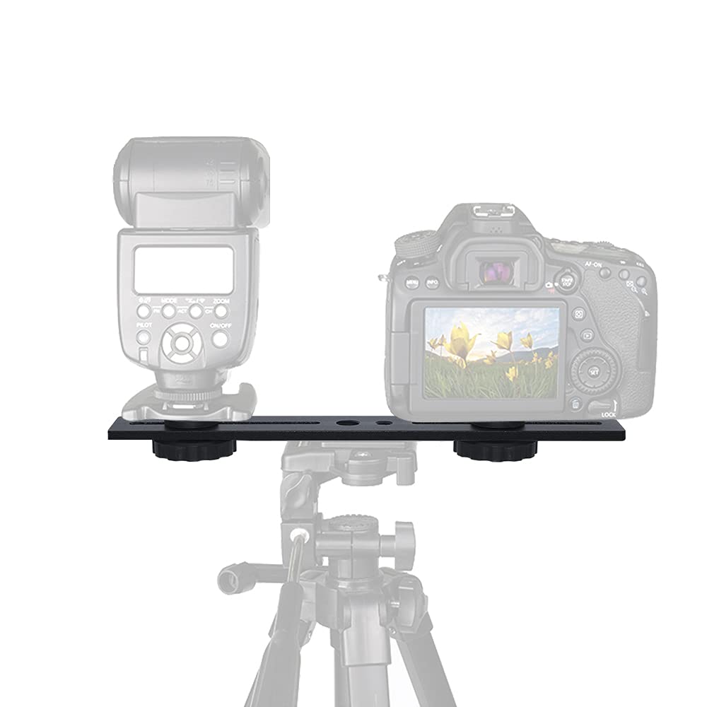 一眼レフカメラ　替えのレンズ　三脚　フラッシュ　フルセット Amazon.co.jp: Zeetain 20cm デュアルスピードライト カメラマウント