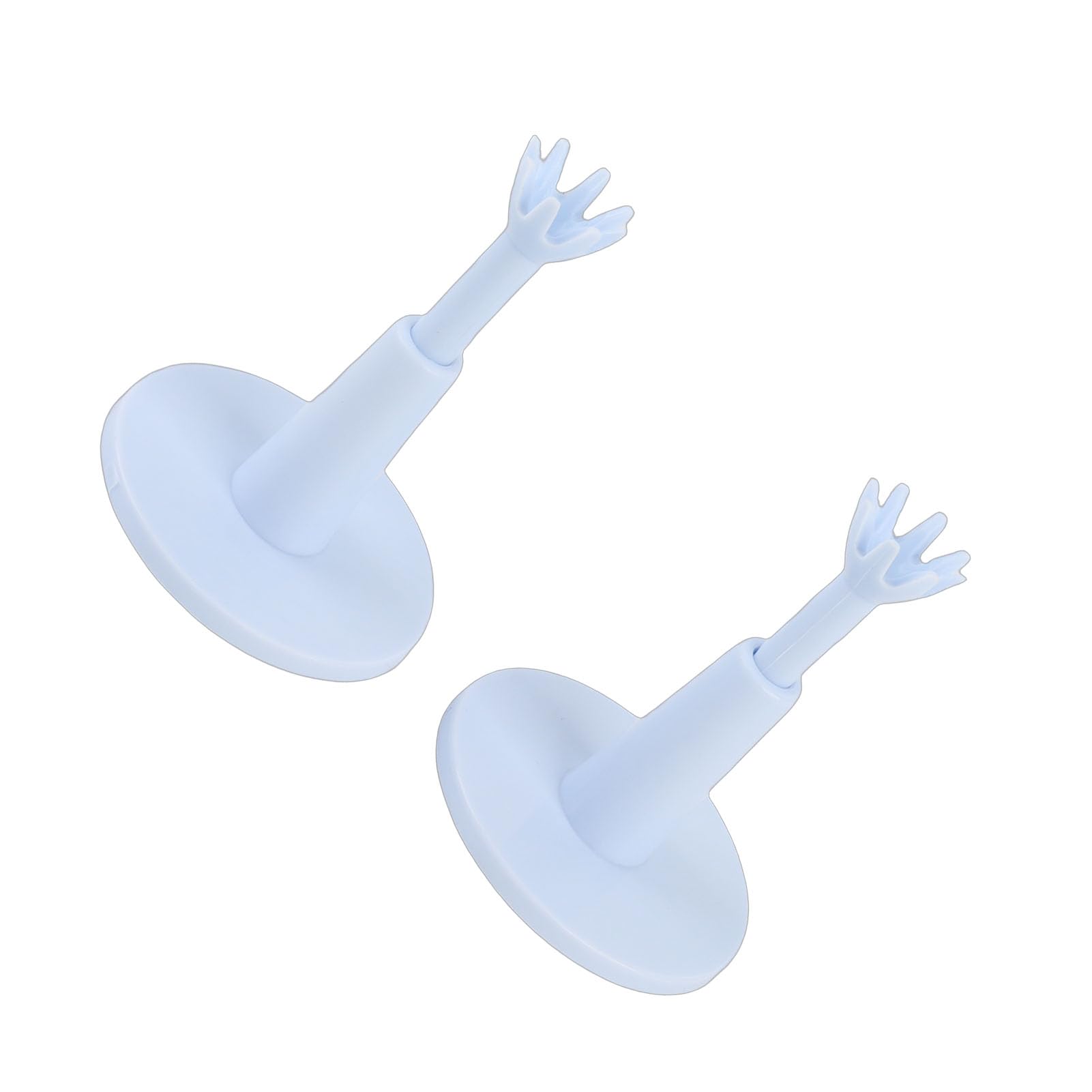Tee White Plastic Adjustable Tee Holder Training Driving Range Long Tee replacement for Lover (Pack of 2)