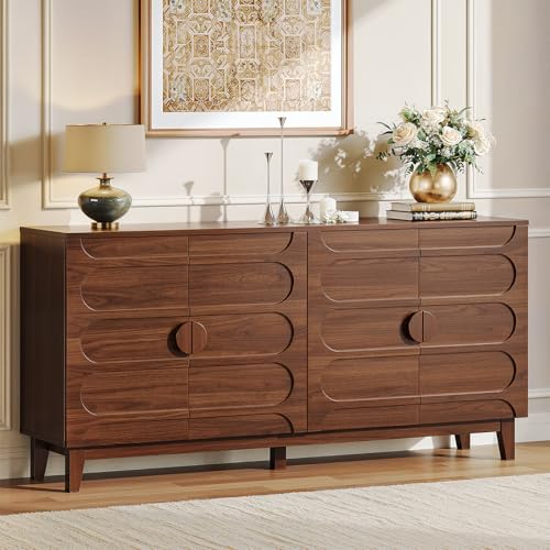 ONBRILL 63" Sideboard Buffet Cabinet with Storage, Large Buffet Cabinet