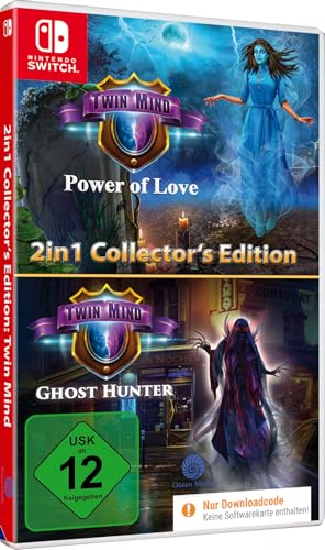 2in1 Paket Twin Mind 1+2 Collectors - Power of Love und Ghost Hunter- Wimmelbild Spiele für Switch