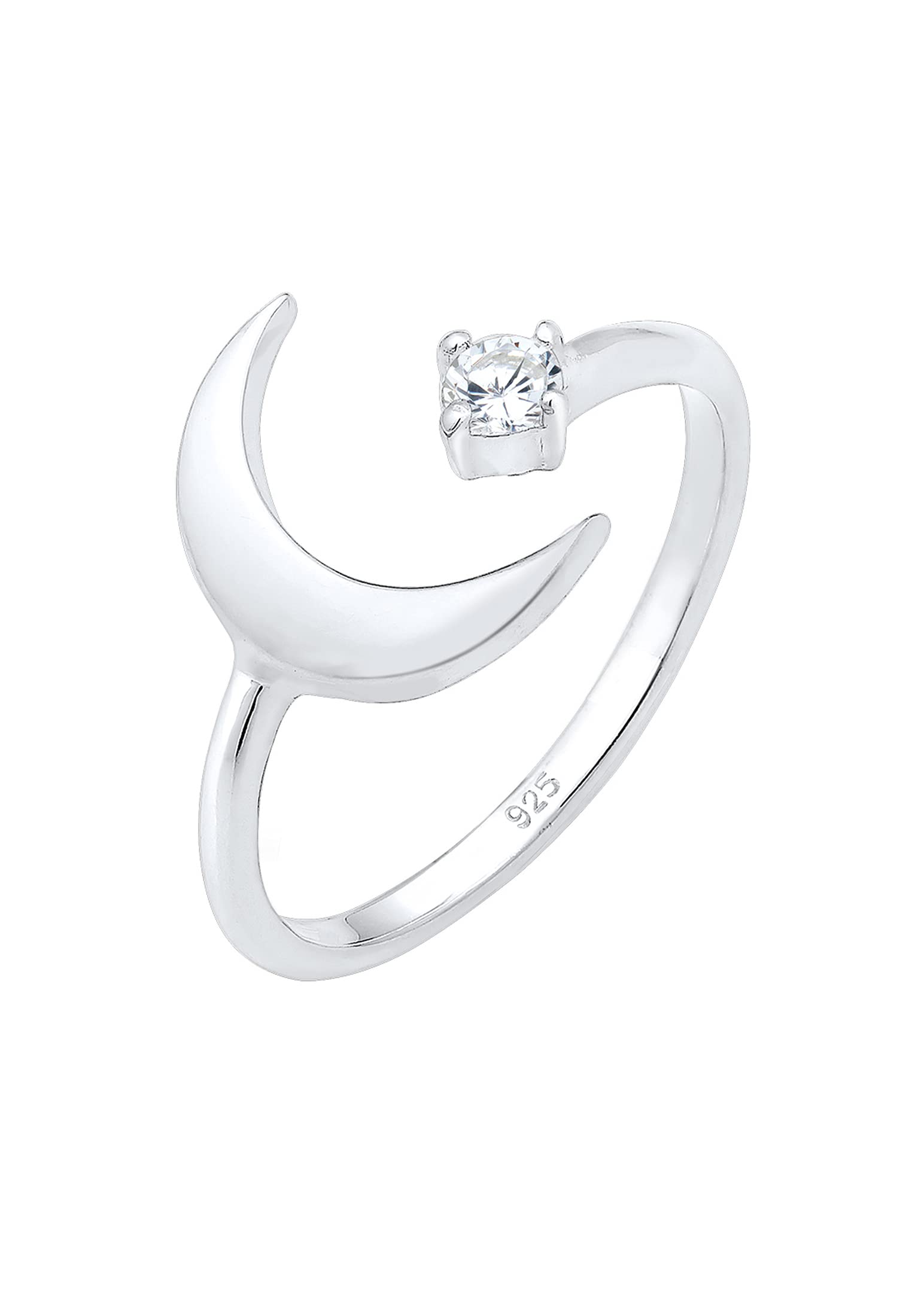 Elli Ring Women Astro Look Precious with Crystals in 925 Sterling Silver