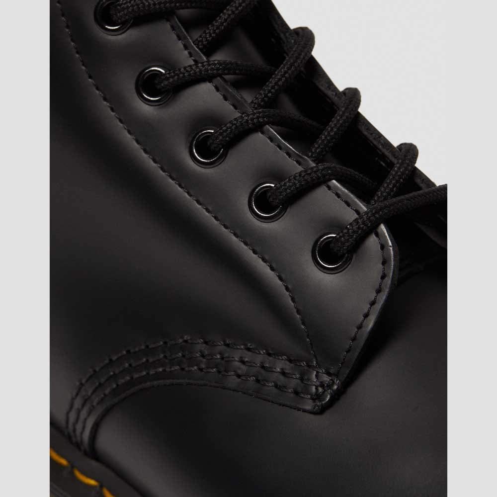 Dr. Martens 101 Smooth Stivaletti con Lacci, Unisex - Adulto, Nero (Black Vintage), 44 EU