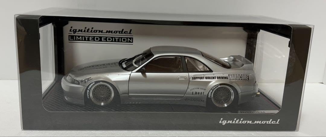 Amazon | イグニッションモデル 1/18パンデム GTR R33 シルバー