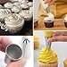 Piping tips large Cake Decorating tools, 5 pack Cake piping Nozzles Tips Kit - DIY Icing Nozzle Tool for Cupcakes