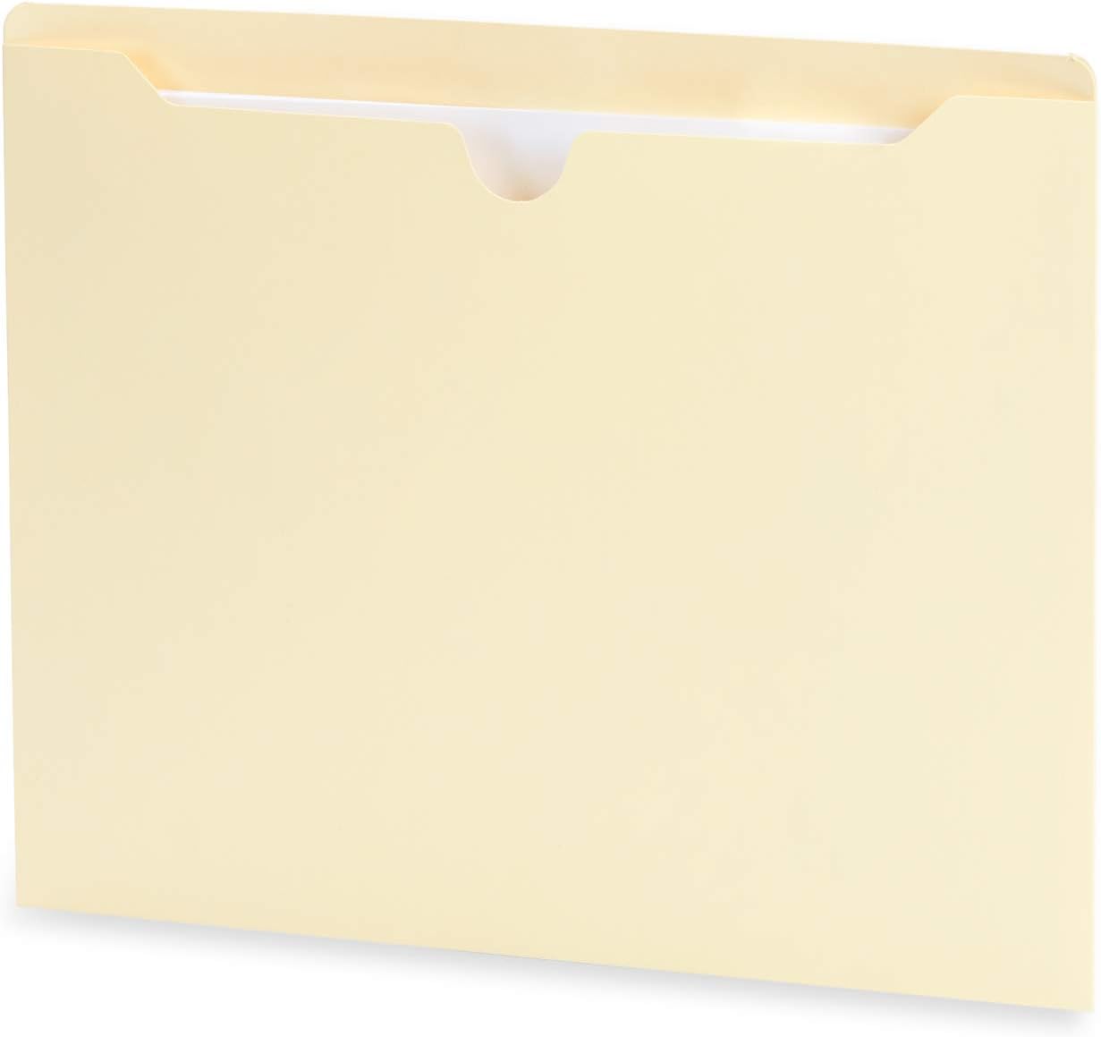 Blue Summit Supplies Manila File Jackets, Reinforced Straight Cut Tab, Designed for Use in Standard Hanging Files, Letter Size, 100 Pack 3 51wQI auhuL. AC SL1500