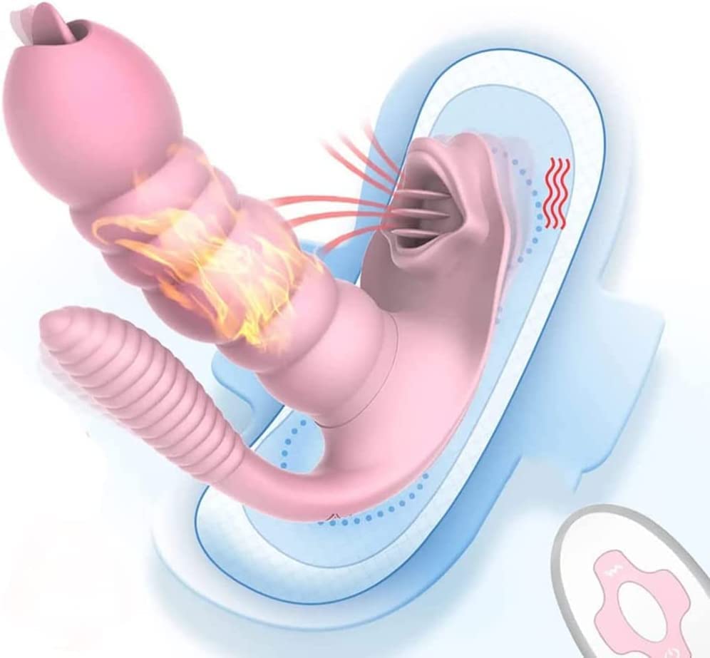 CCTS Farfálla Vîbràtóré Succhia Clitòrīdè per Donna Ｖībràntè, Invisibile Vîbràtóré Wireless con Telecomando Stîmólàtóre Clîtórîdeo, Portatile Mutande VîbraTori