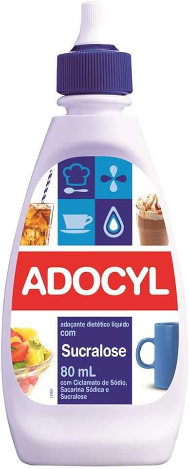 Adoçante Líquido Adocyl Sucralose 80ml