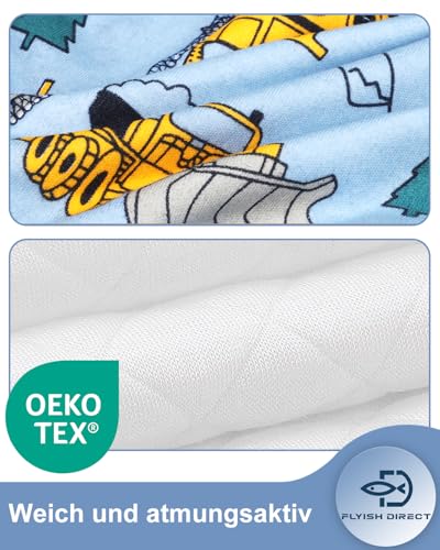 Flyish Packung mit 6 Baby Trainingshosen Töpfchen Unterwäsche Kleinkinder Windelhosen Toilettentraining Unterwäsche Entzückende Tiermuster Trainingshose Jungen 3 Jahre
