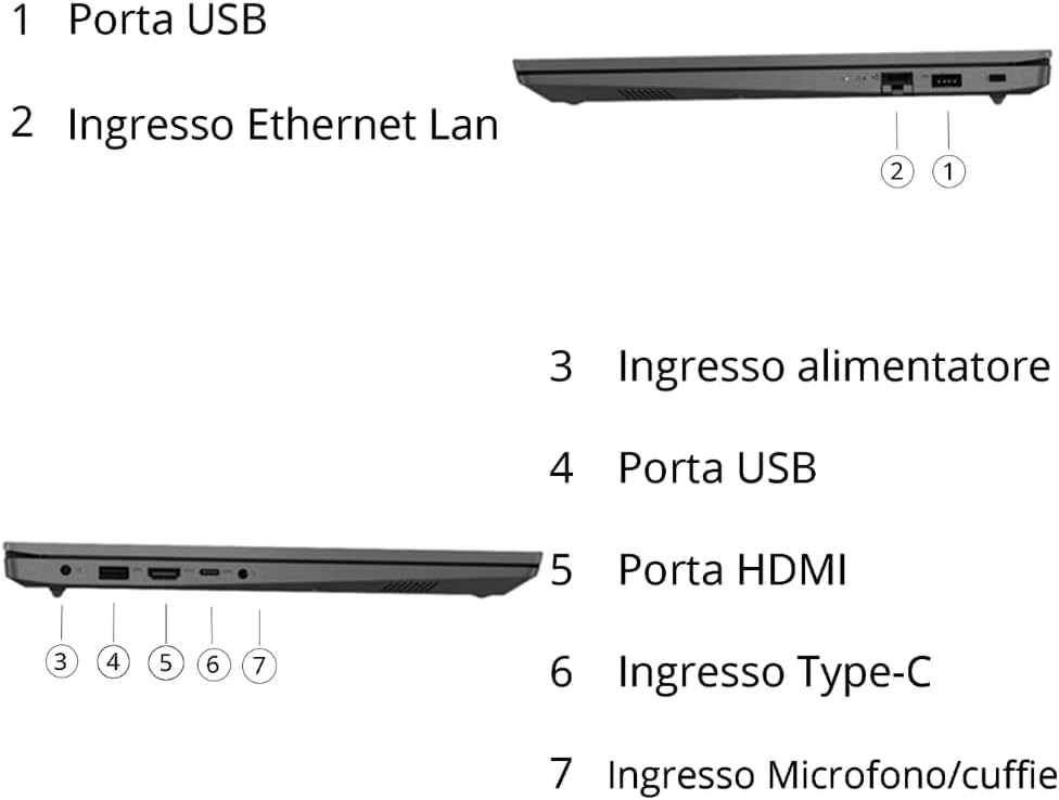 Lenovo Ryzen 3, Pc portatile notebook, Display FHD da 15,6, Processore AMD Ryzen 3 5300U fino a 3,8GHz, Ram 8Gb, Ssd m2 256Gb, windows 11 pro, Computer portatile pronto alluso Lenovo Ryzen 3, Pc portatile notebook, Display FHD da 15,6, Processore AMD Ryzen 3 5300U fino a 3,8GHz, Ram 8Gb, Ssd m2 256Gb, windows 11 pro, Computer portatile pronto alluso