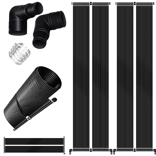 KESSER® Chauffage Solaire pour piscines | Capteur Solaire | Chauffage de Piscine | Chauffe-Eau | Tapis solaires | Extensible à volonté l Plastique...