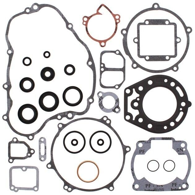 ATV&UTV Replace Parts & Accessories for Vertex-Winderosa Complete Gasket Kit with Oil Seals Kawasaki KDX200 1995-2006 Mod-BBM45-FV18987
