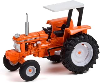 Collectibles Greenlight 48060-E Down on The Farm Series 6 - 1989 F-6610 with Canopy - Orange and White 1:64 Scale
