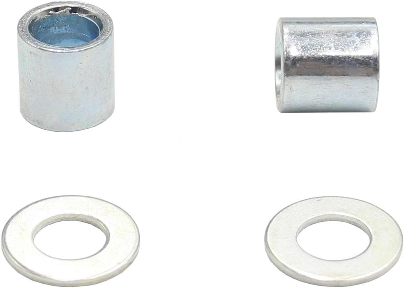 3/8" ID 10mm Motorycle Wheel Hub Axle/Bolt Spacers 10mm / 15mm / 20mm /25mm - Pair For Vintage Bike Freewheel Hub Bicycle Bolt Nut (20mm)