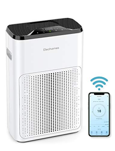 Elechomes KJ200-A3B Pro Series Air Purifier for Home Large Room with True HEPA