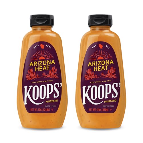 Image of Koops' Arizona Heat Mustard, 12 Ounce (Pack of 2)