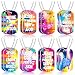 Kigeli 16 Pcs Vbs 2026 Decorations Jesus Dog Tag Necklace with Metal Chain for Church Religious 2026 Summer Vocation Christian School Church Motivational Gift for Party Decoration(Jesus is the Light)