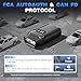 XTOOL Anyscan A30D OBD2 Scanner Diagnostic Tool Wireless, Bidirectional Scan Tool with Lifetime Updates & 19 Resets, Crank Sensor Relearn, Full System Diagnostics, Car Code Reader for iPhone/Android