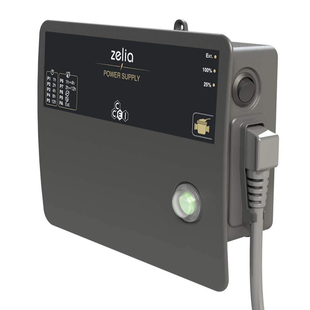 Électrolyseur Intelligent et Lumineux au sel - Zelia ZLT - CCEI - Zelia - ZLT 25 - Jusqu'à 25m3