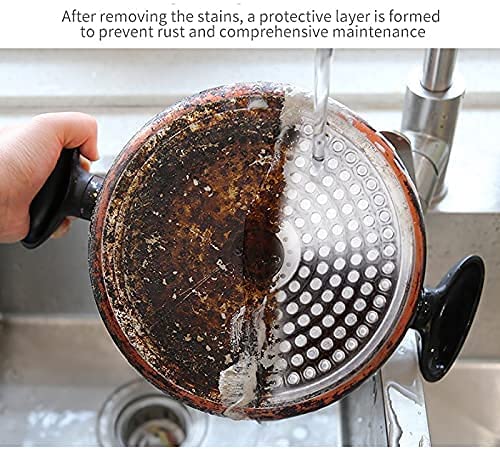 JHBK 500gm Oven & Cookware Cleaner Stainless Steel Cleaning Paste Remove Stains from Pots Pans Multi-Purpose Cleaner & Polish Removes Household Clean Universal Cleaning Paste for Removing Rust