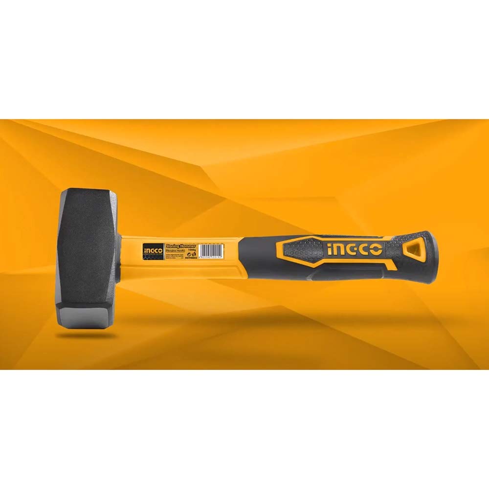 HSTH8804 - INGCO MAZZETTA DA 2KG CON MANICO IN FIBRA -