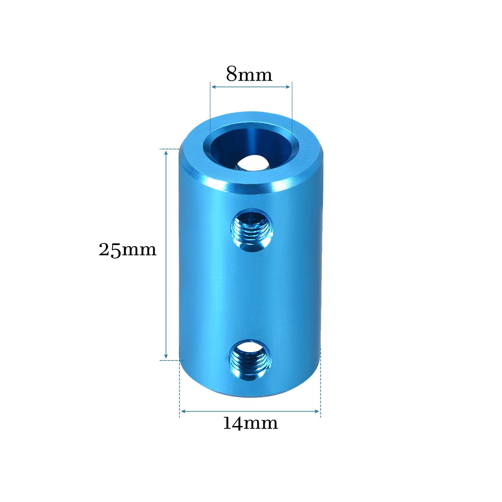 QUARKZMAN Accoppiatore Albero 8 A 8mm(ID) 40mm(L) Accoppiatore - 9