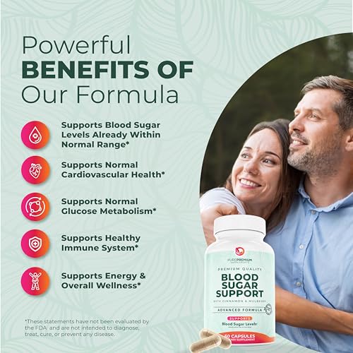 How to Curb Your Sweet Tooth: Practical Strategies to Cut Back on Sugar 10 PurePremium Normal Blood Sugar Support Supplement - 20 Active Ingredients Complex to Support Blood Sugar Levels Already in The Normal Range - with Cinnamon, Bitter Melon, Chromium, Mulberry - 60ct