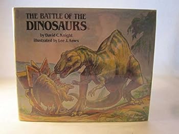 Hardcover the battle of the dinosaurs Book