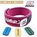 Essential Oil Diffuser Bracelet Includes Set of 4 Solid Pellets, Each Pellet Relieves Allergies, Stress, Focus/ADHD and Enhances Good Sleep. 100% Pure Therapeutic Grade Aromatherapy Oil. (Pink)